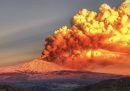 Le immagini dell'eruzione dell'Etna