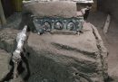 A Pompei è stato trovato un carro da parata, quasi integro