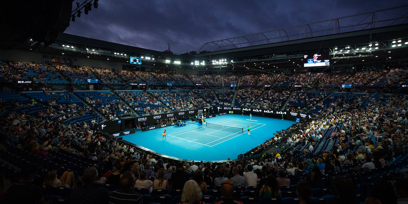 La Rod Laver Arena di Melbourne (Mackenzie Sweetnam/Getty Images)