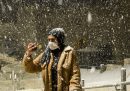 Le foto della neve in Medio Oriente