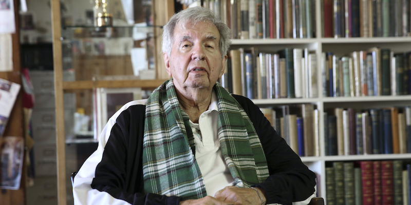 Larry McMurtry nel 2014 (AP Photo/LM Otero, File)