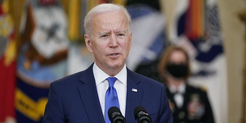 Il presidente degli Stati Uniti Joe Biden (AP Photo/ Patrick Semansky, LaPresse)