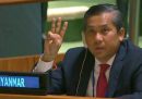 Chi è il legittimo ambasciatore del Myanmar all'ONU?
