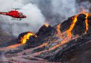 La spettacolare eruzione del vulcano Fagradalsfjall, in Islanda