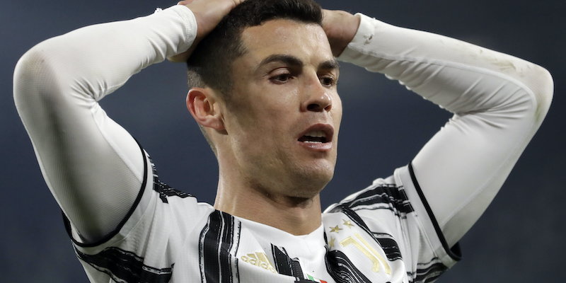 Cristiano Ronaldo in Juventus-Porto (AP Photo/Luca Bruno)