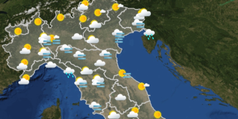 Le previsioni meteo per venerdì 5 marzo