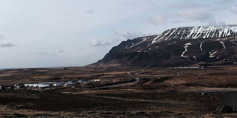 Montagne vicino a Reykjavík, in Islanda (Spencer Platt/Getty Images)