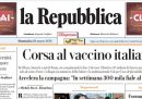 Le prime pagine di oggi