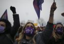 Le proteste in Turchia contro il ritiro dalla Convenzione di Istanbul