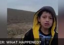 Il video del bambino abbandonato vicino al confine tra Messico e Stati Uniti