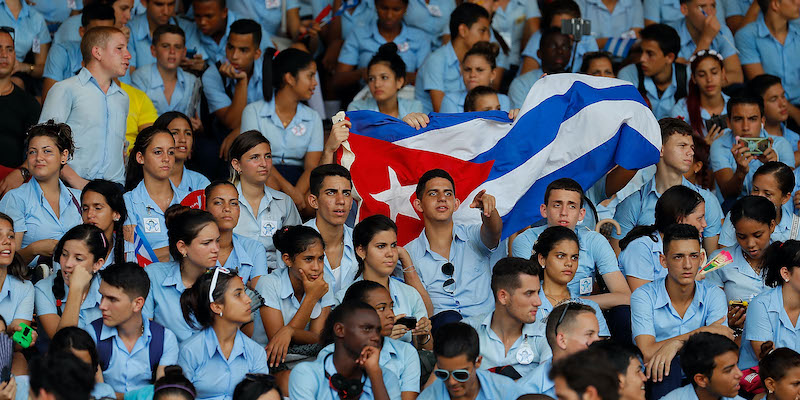 Il pubblico dello Stadio Pedro Marrero dell'Avana (Getty Images)