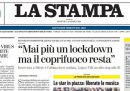 Le prime pagine di domenica 18 aprile 2021