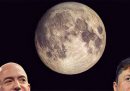Elon Musk e Jeff Bezos litigano per la Luna