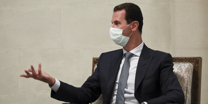 Il presidente siriano Bashar al Assad (Russian Foreign Ministry Press Service via AP, File)
