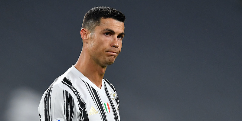 Cristiano Ronaldo in Juventus-Milan (Valerio Pennicino/Getty Images)