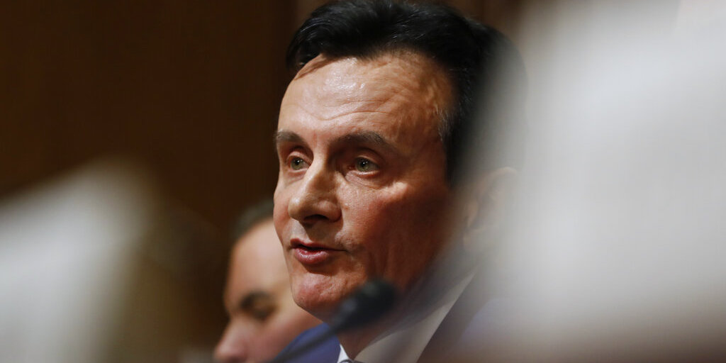 Il CEO di AstraZeneca, Pascal Soriot (AP Photo/Jacquelyn Martin)