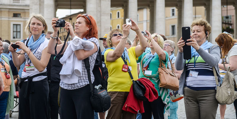 Turisti a Roma(Giorgio Cosulich/Getty Images)