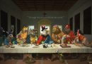 L'illustrazione cinese che rappresenta i leader del G7 all'Ultima cena