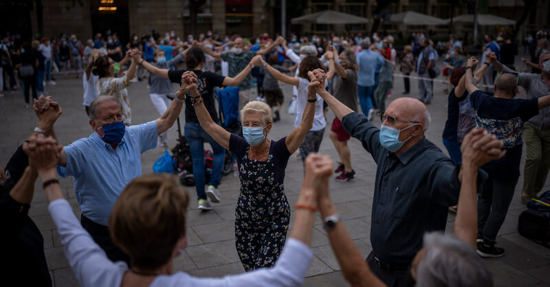 Barcelona, Spagna, 5 giugno 2021 (AP Photo/Emilio Morenatti)