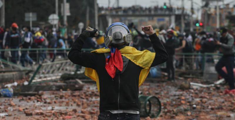 La risposta alle proteste in Colombia sta diventando sempre più violenta