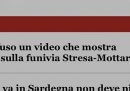 Sul video della funivia