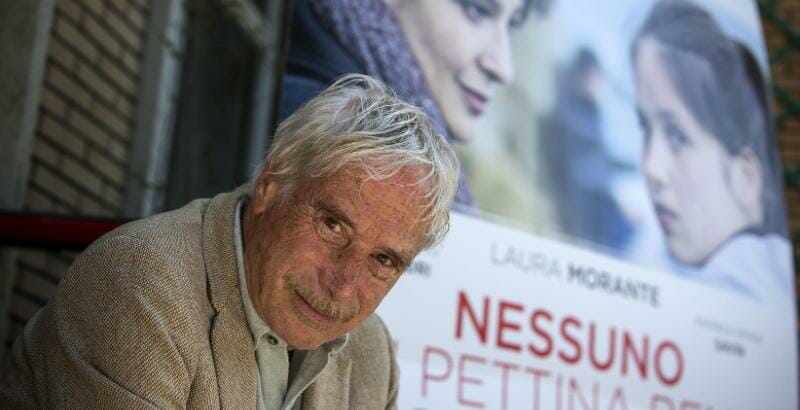 Peter Del Monte alla presentazione del film "Nessuno mi pettina bene come il Vento" a Roma, il 7 aprile del 2014. (ANSA/ Massimo Percossi)