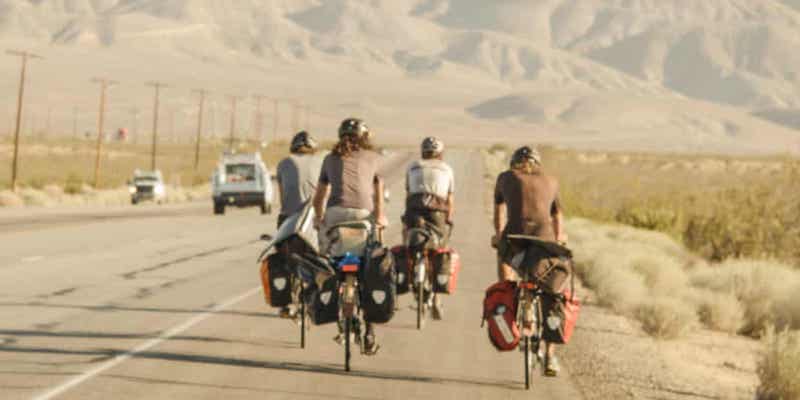 Una scena del documentario
The Bikes of Wrath (2018) 