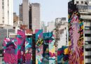 San Paolo si è riempita di street art