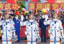 La Cina ha mandato i primi astronauti sulla sua nuova Stazione spaziale