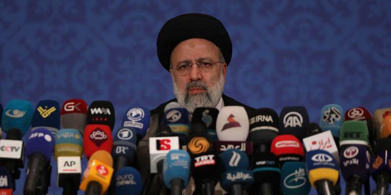 Il presidente eletto dell'Iran Ebrahim Raisi (AP Photo/ Vahid Salemi, File)