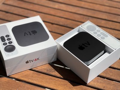 La confezione della Apple Tv 4K