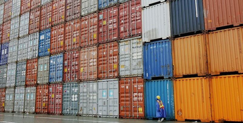 Container nel terminal portuale di Yantian, a Shenzen, Cina (China Photos/Getty Images)