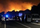 Centinaia di persone sono state evacuate a causa degli incendi in Sardegna