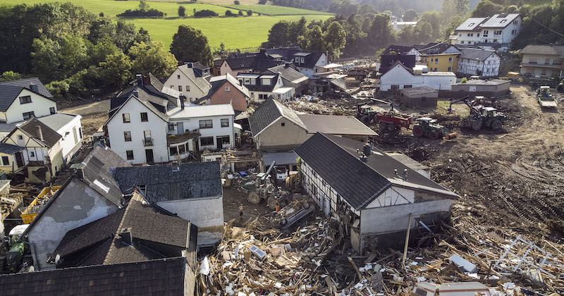 I danni causati dall'alluvione a Schuld, Renania-Palatinato, Germania (Thomas Lohnes/Getty Images)