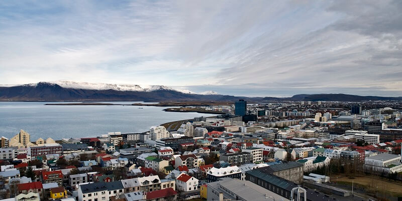 Una veduta di Reykjavík, in Islanda. (Berit Watkin / Wikimedia Commons)