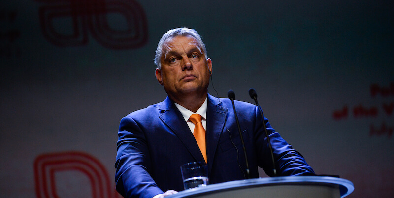 Il primo ministro ungherese Viktor Orbán (Omar Marques/Getty Images)