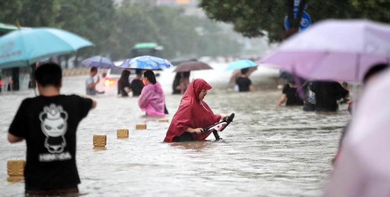 Zhengzhou, Henan, Cina (ANSA/EPA)