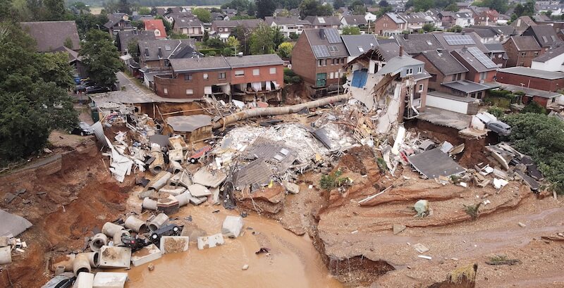 Erftstadt, nel Nord Reno-Westfalia (David Young/dpa via AP)