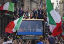 La giornata di festeggiamenti della nazionale a Roma