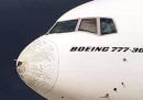L'aereo di Emirates colpito dalla grandine subito dopo la partenza da Malpensa
