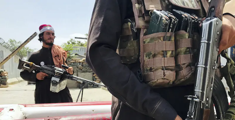 Talebani a Kabul (AP Photo)