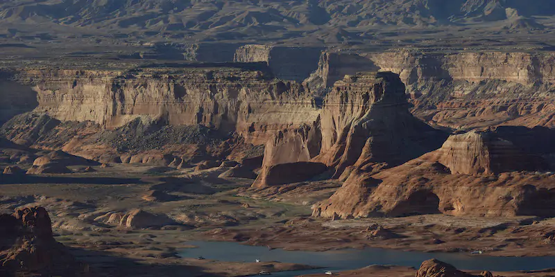 Nel fiume Colorado, negli Stati Uniti, c'è carenza d'acqua per la prima volta