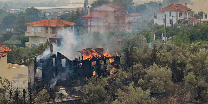 Οι πυρκαγιές στην Ελλάδα είναι πολύ μεγαλύτερες από το 2018