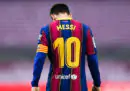 Lionel Messi lascia il Barcellona