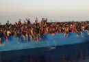 Sabato a Lampedusa sono sbarcate centinaia di migranti