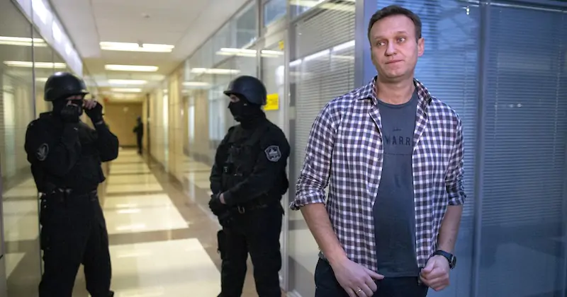 Alexei Navalny nel 2019. (AP Photo/ Alexander Zemlianichenko, File)