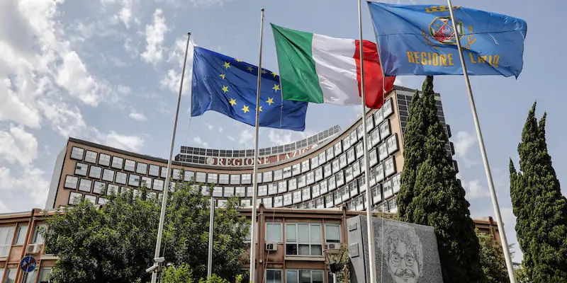 La sede della Regione Lazio a Roma (ANSA/GIUSEPPE LAMI)