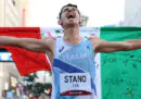 Massimo Stano ha vinto l'oro nella 20 chilometri di marcia