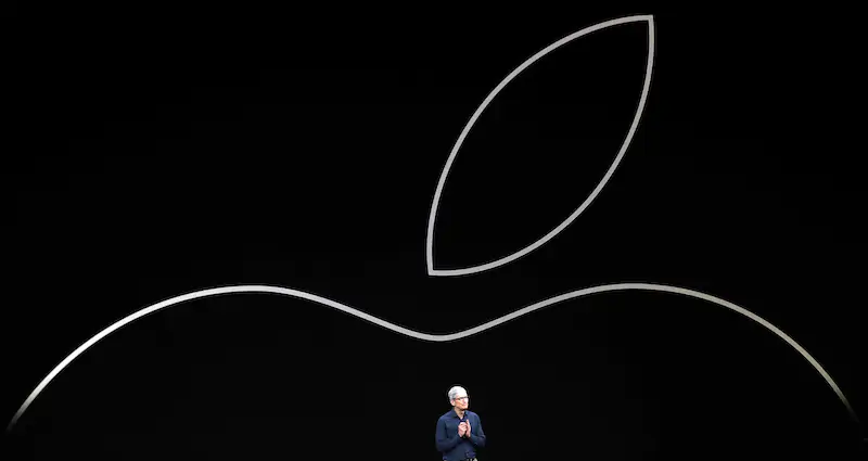 Il CEO di Apple, Tim Cook (AP Photo/Marcio Jose Sanchez, File)
