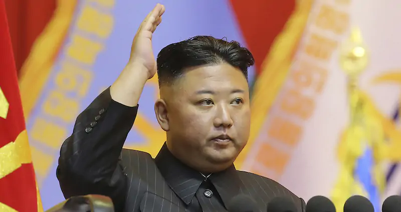 Il dittatore nordcoreano Kim Jong-un (Korean Central News Agency/Korea News Service via AP)